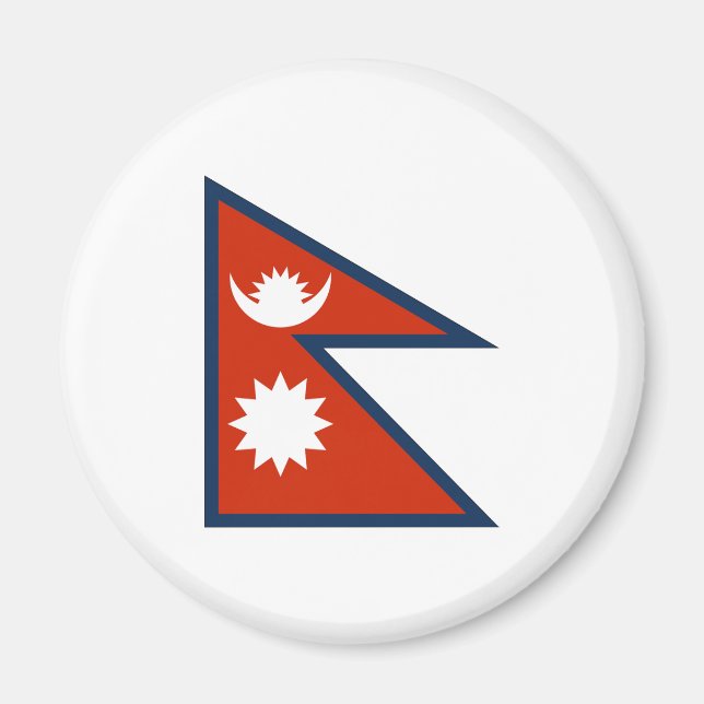 Imã Bandeira do Nepal (Frente)