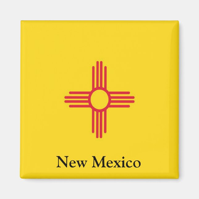 Imã Bandeira do Novo México (Frente)
