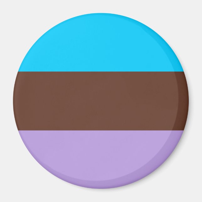 Imã Bandeira do Orgulho Androsexual (Frente)