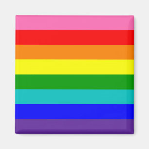 Imã Bandeira do Orgulho Arco-íris de Oito Listras