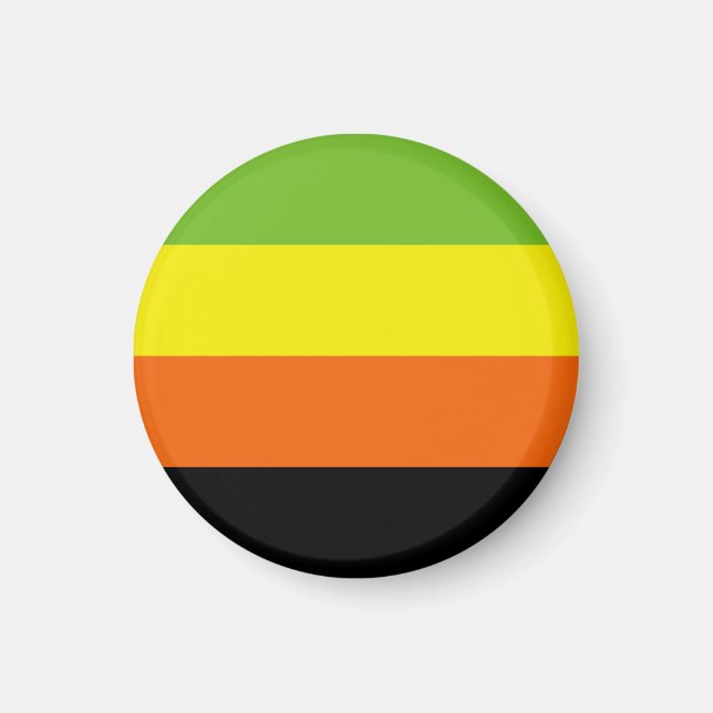 Imã Bandeira do Orgulho Aromântico (Frente)