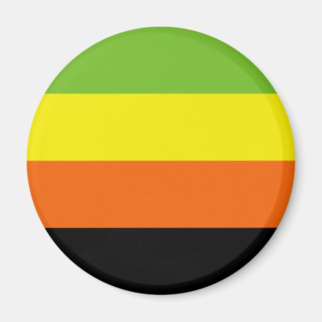Imã Bandeira do Orgulho Aromântico (Frente)