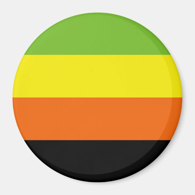 Imã Bandeira do Orgulho Aromântico (Frente)