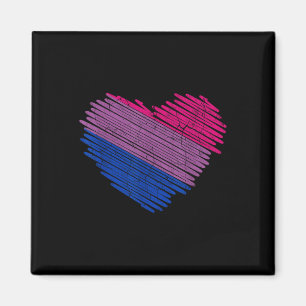 Imã Bandeira do Orgulho Bial LGBT Coração Arco-íris do