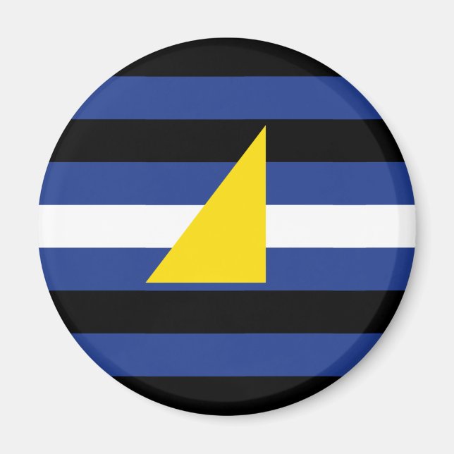 Imã Bandeira do Orgulho das Atividades Aquáticas (Frente)