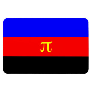 Ímã Bandeira do orgulho de Polyamory