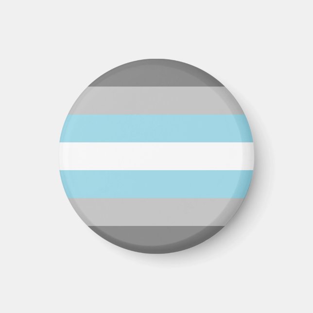 Imã Bandeira do Orgulho Demiboy (Frente)