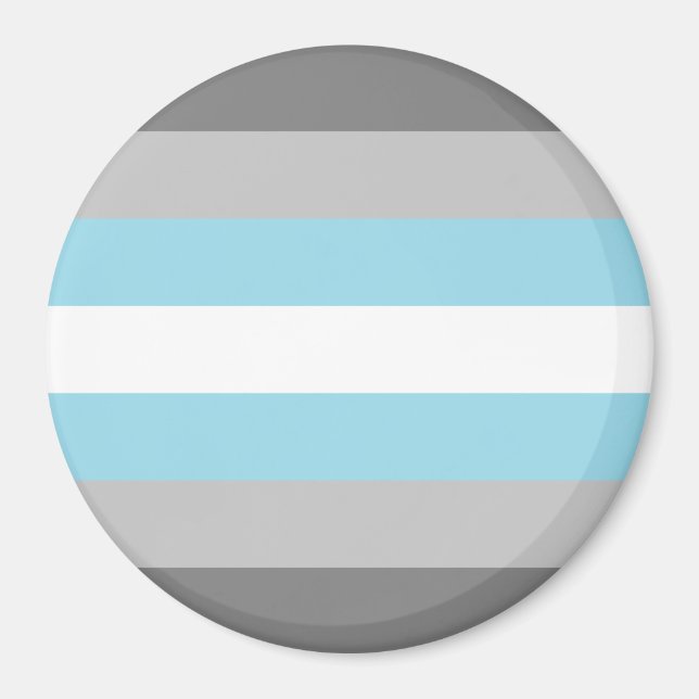 Imã Bandeira do Orgulho Demiboy (Frente)