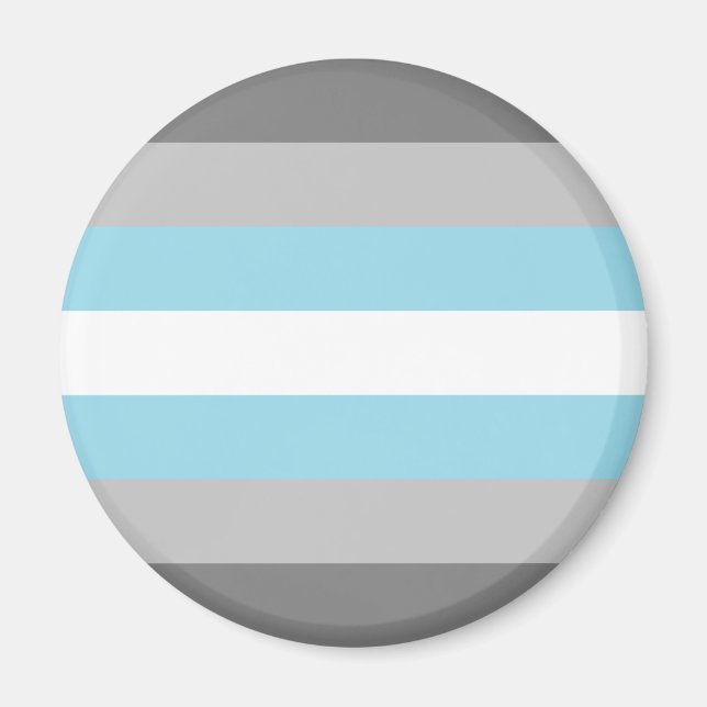 Imã Bandeira do Orgulho Demiboy (Frente)