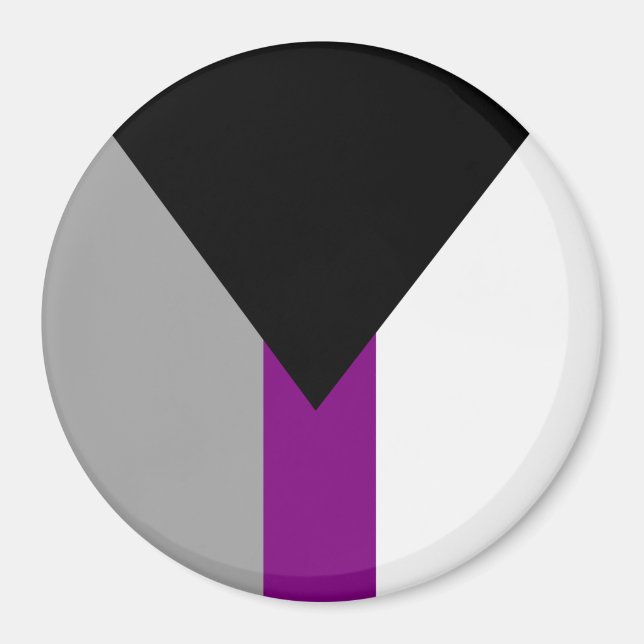 Imã Bandeira do Orgulho Demissexual (Frente)