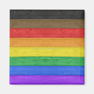 Imã Bandeira do orgulho gay inclusivo de SlipperyJoe t