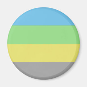 Imã Bandeira do Orgulho Gay Masculino Alternativo