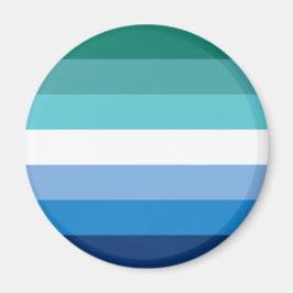 Imã Bandeira do Orgulho Gay Masculino (Azul)
