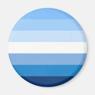 Imã Bandeira do Orgulho Gay Masculino (Azul)