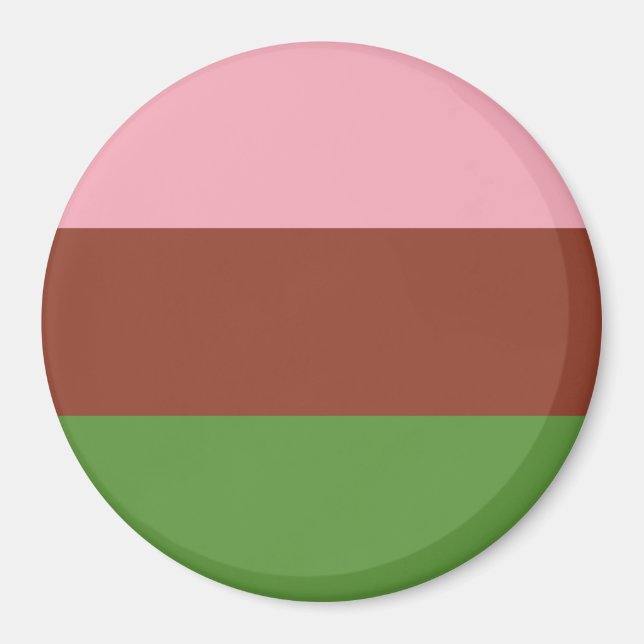 Imã Bandeira do Orgulho Ginossexual (Frente)