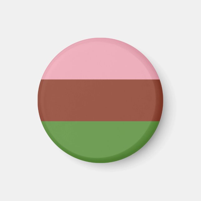 Imã Bandeira do Orgulho Ginossexual (Frente)