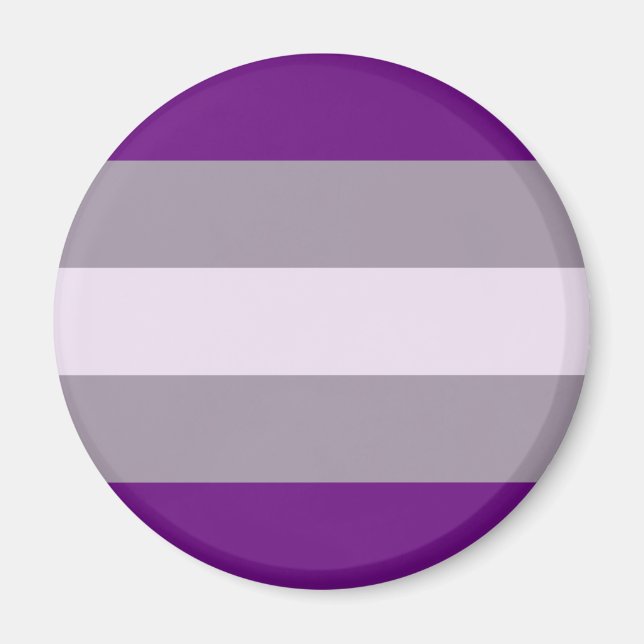 Imã Bandeira do Orgulho Grissexual (Frente)