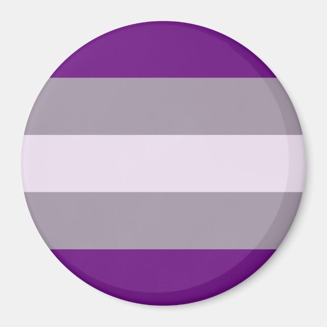 Imã Bandeira do Orgulho Grissexual (Frente)