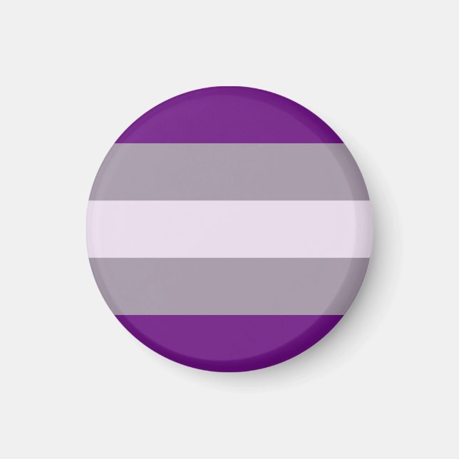 Imã Bandeira do Orgulho Grissexual (Frente)