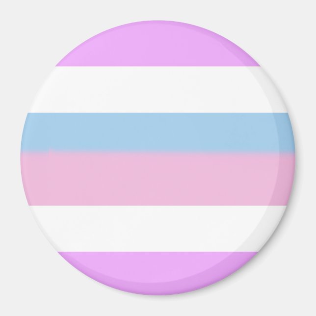 Imã Bandeira do Orgulho Intersexo (Frente)