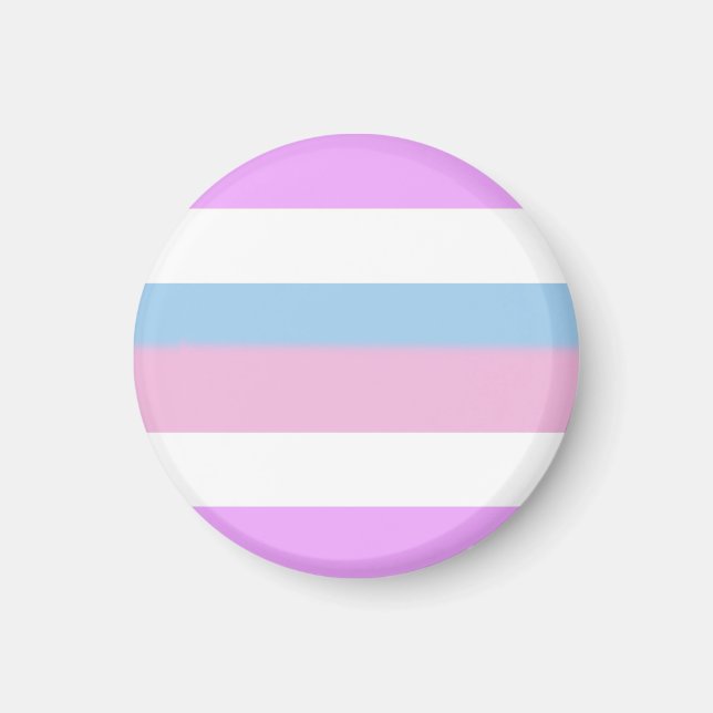 Imã Bandeira do Orgulho Intersexo (Frente)