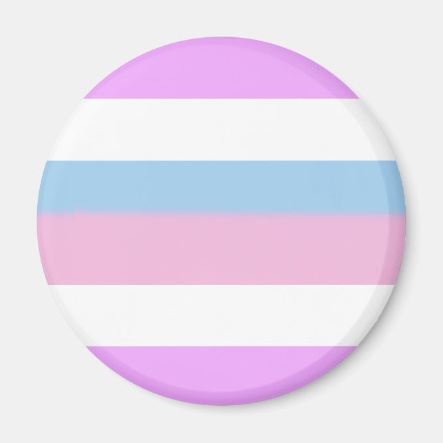 Imã Bandeira do Orgulho Intersexo (Frente)