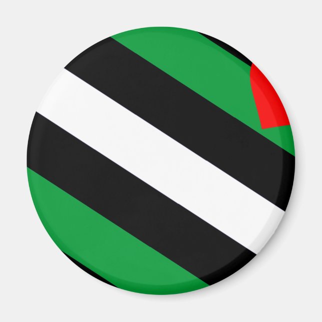 Imã Bandeira do Orgulho Leather Boi (Frente)