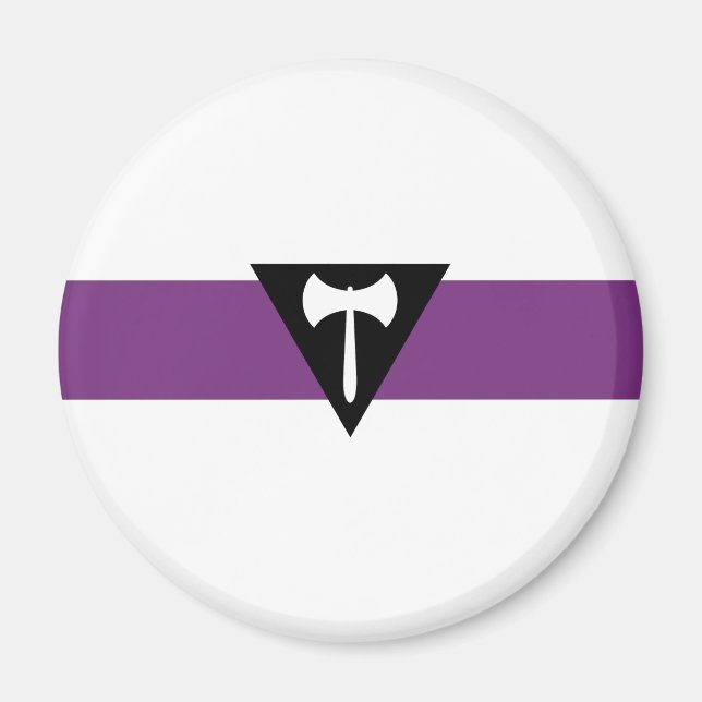 Imã Bandeira do Orgulho Lésbico (Frente)