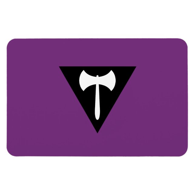 Ímã Bandeira do Orgulho Lésbico (Horizontal)