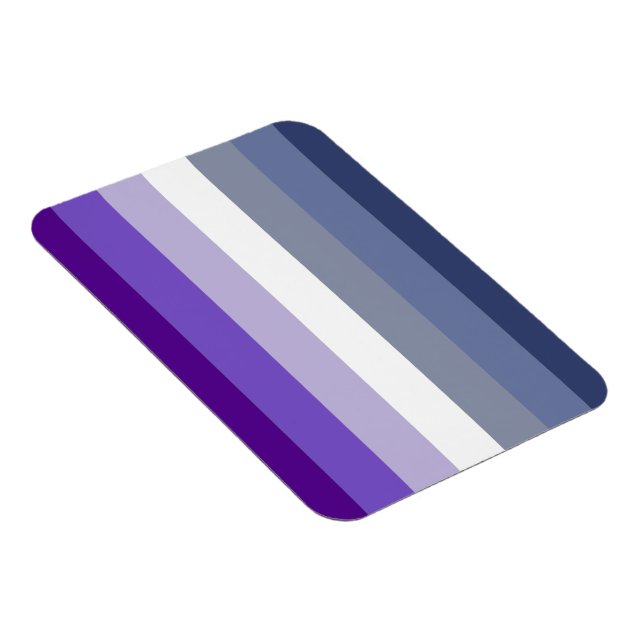 Ímã Bandeira do Orgulho Lésbico Masculino (Lado Direito)