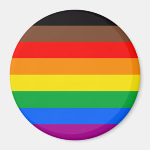 Imã Bandeira do Orgulho LGBTQ (8 Listras)