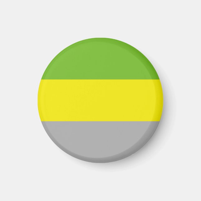 Imã Bandeira do Orgulho Litromântico (Frente)