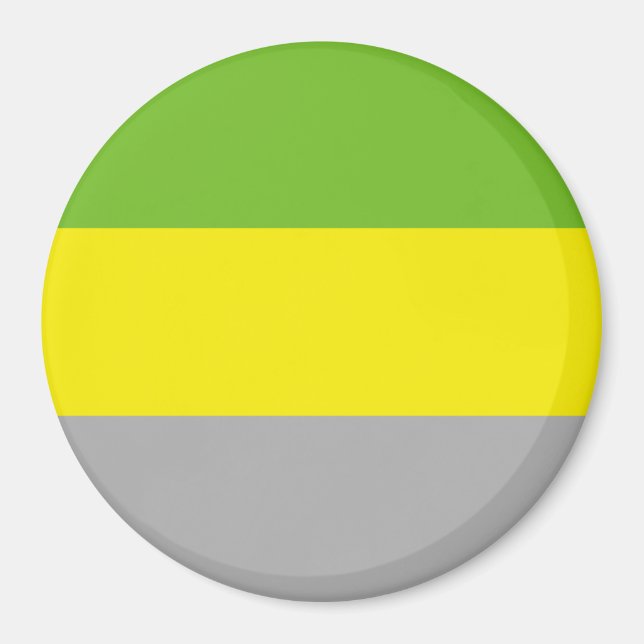 Imã Bandeira do Orgulho Litromântico (Frente)
