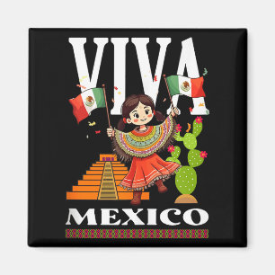 Imã bandeira do orgulho mexicano méxico raízes patrimô