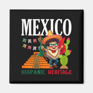 Imã bandeira do orgulho mexicano raízes do méxico patr