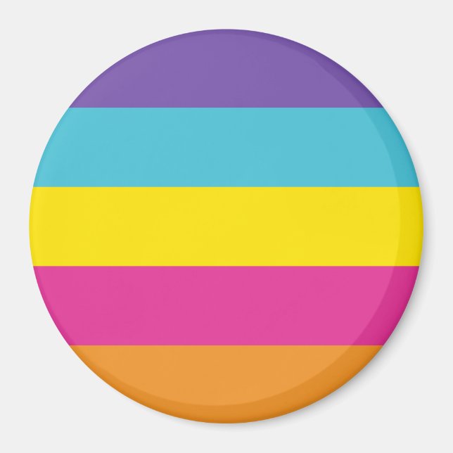 Imã Bandeira do Orgulho Não Binário de Gênero (Frente)