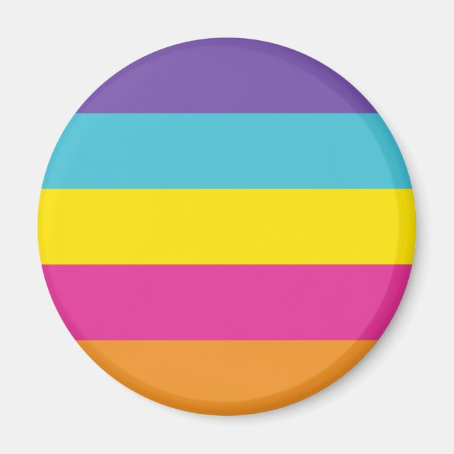 Imã Bandeira do Orgulho Não Binário de Gênero (Frente)