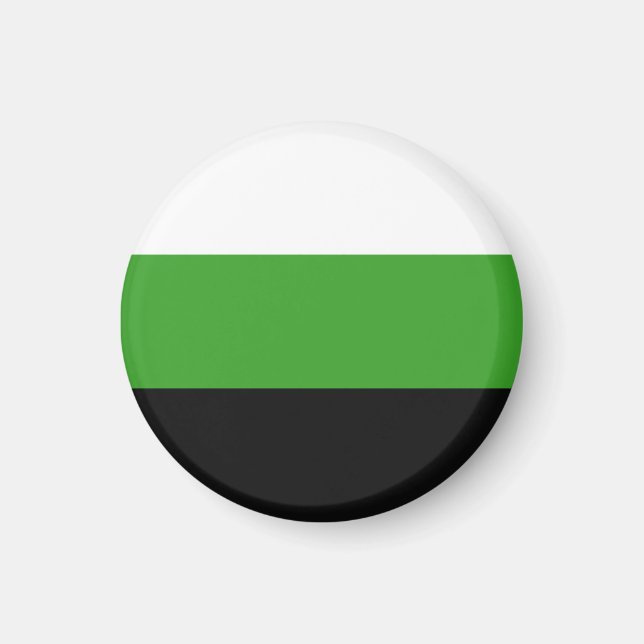 Imã Bandeira do Orgulho Neutrois (Frente)