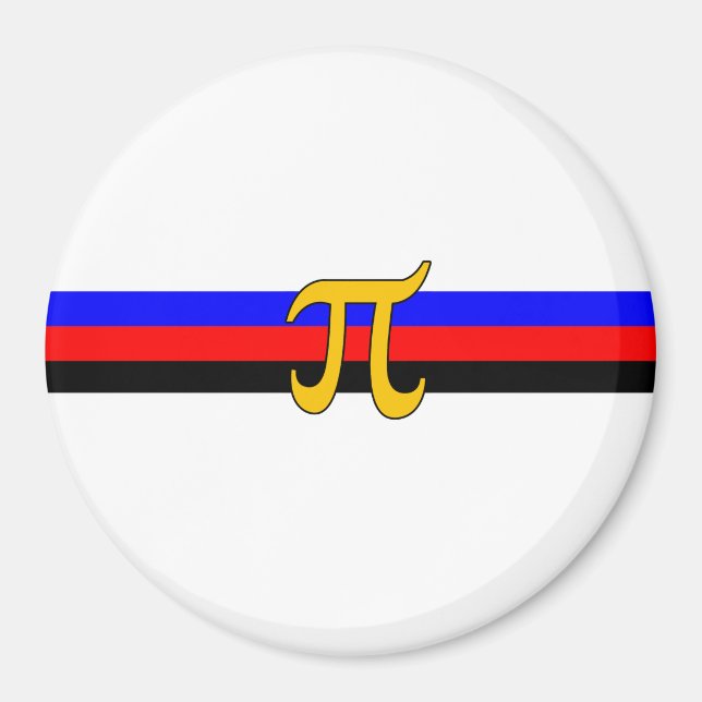 Imã Bandeira do Orgulho Poliamoroso (Frente)