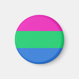 Imã Bandeira do Orgulho Polissexual