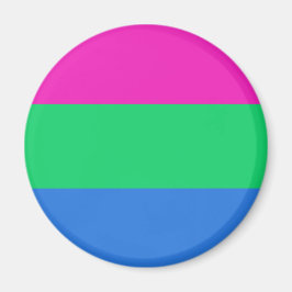 Imã Bandeira do Orgulho Polissexual