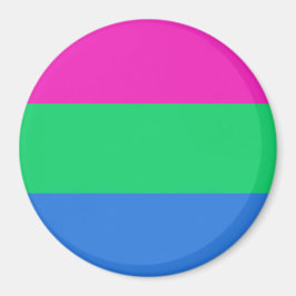 Imã Bandeira do Orgulho Polissexual