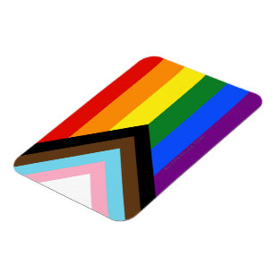 Ímã Bandeira do Orgulho Progressivo SlipperyJoe's seis