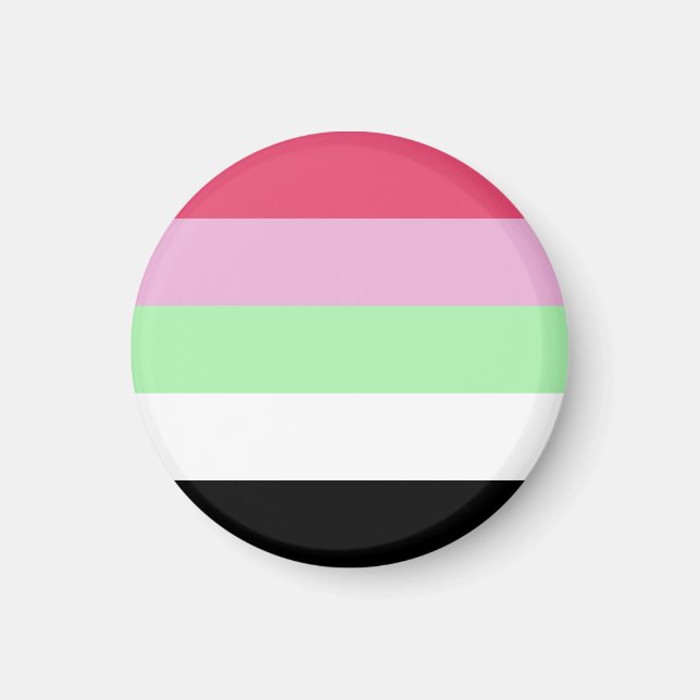 Imã Bandeira do Orgulho Recipromântico (Frente)