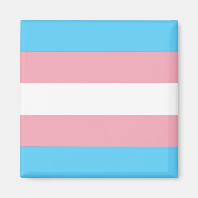 Imã Bandeira do Orgulho Transgênero (Frente)