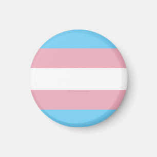 Imã bandeira do orgulho transgênero SlipperyJoe's dive