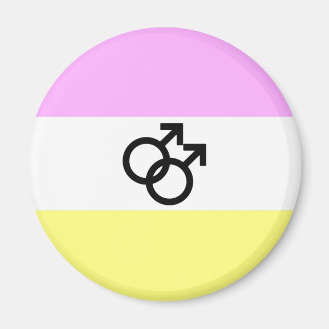Imã Bandeira do Orgulho Twink (Frente)