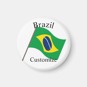 Imã Bandeira do País Brasil Thunder_Cove