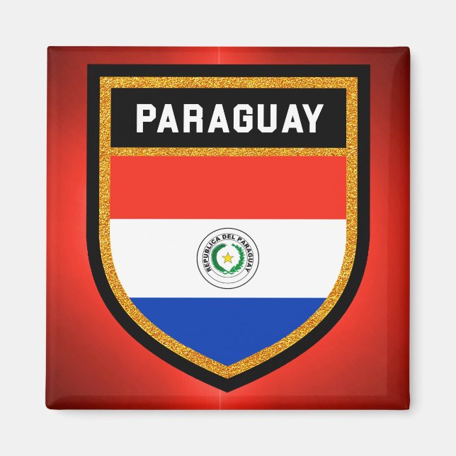 Imã Bandeira do Paraguai (Frente)