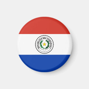 Imã bandeira do Paraguai